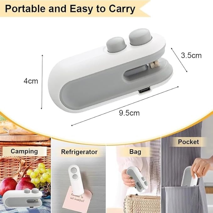 2-in-1 Magnetic Food Sealer