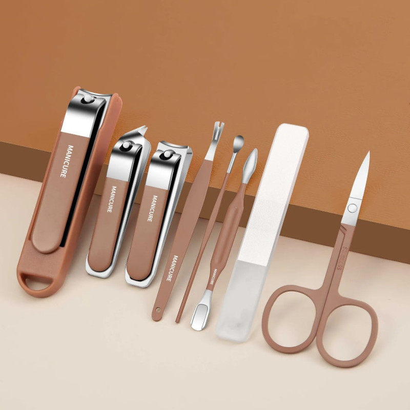 Anti-Splash Nail Clipper Set-(7 PCS)
