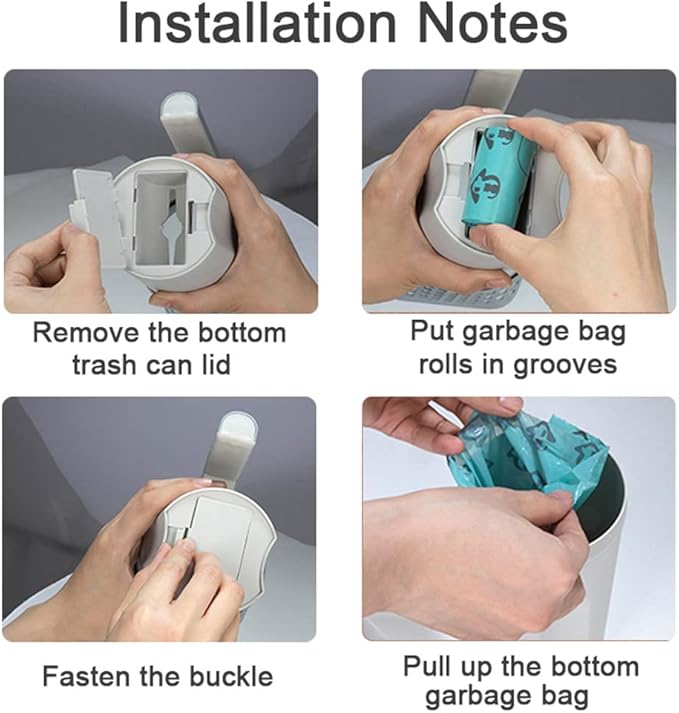 Cat Litter Scooper with Trash Container