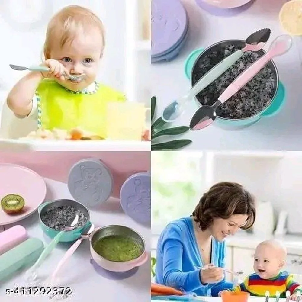 Double Head Baby Feeding Spoon