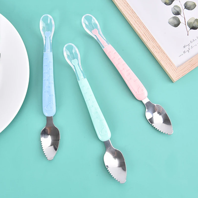 Double Head Baby Feeding Spoon