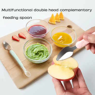 Double Head Baby Feeding Spoon
