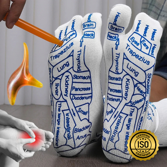 Original Acupressure Reflexology Socks! (Doctor Recommended ✅)