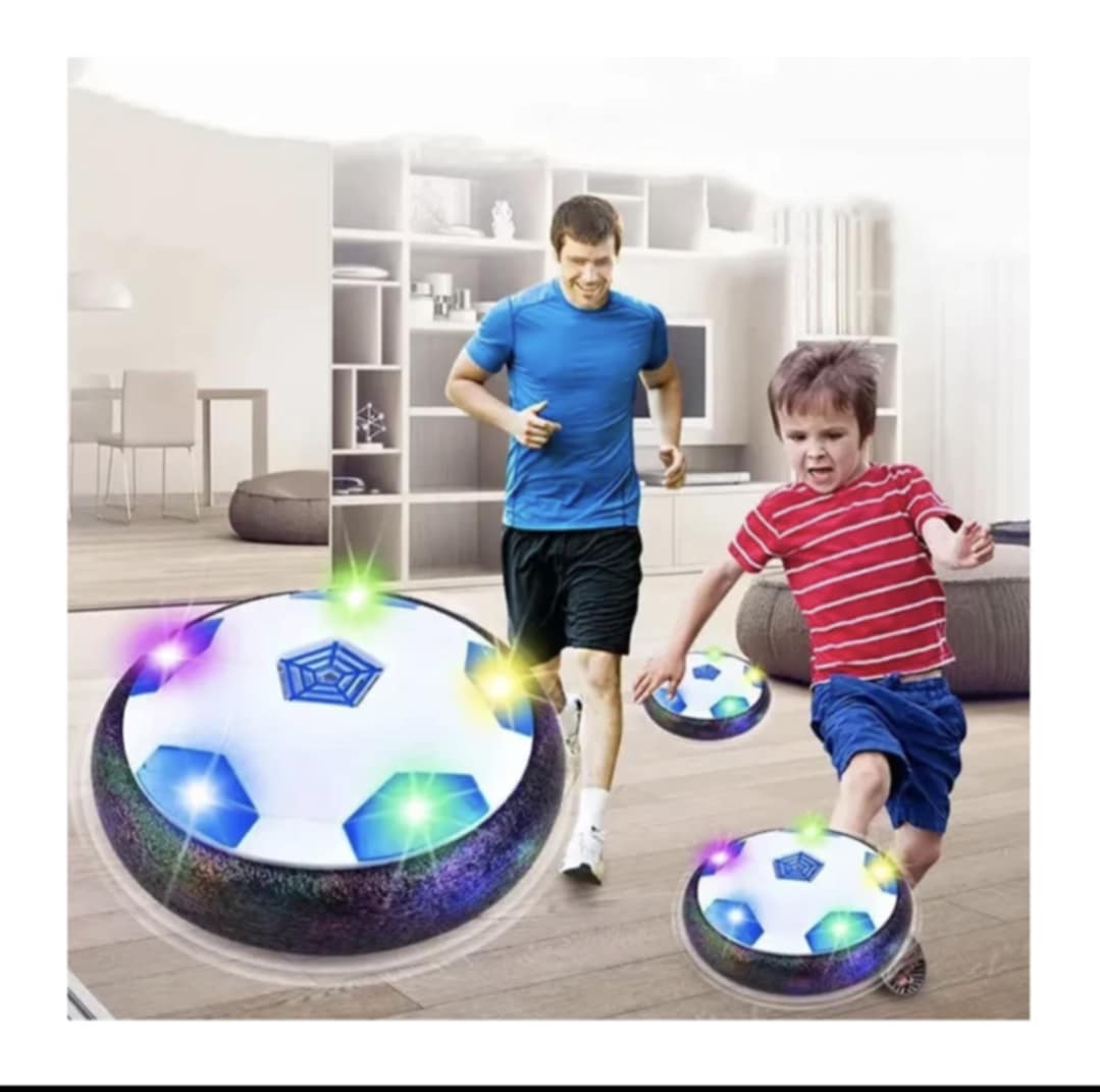 Hover Football - Soccer Disc Indoor Ball Toy with Lights & Music