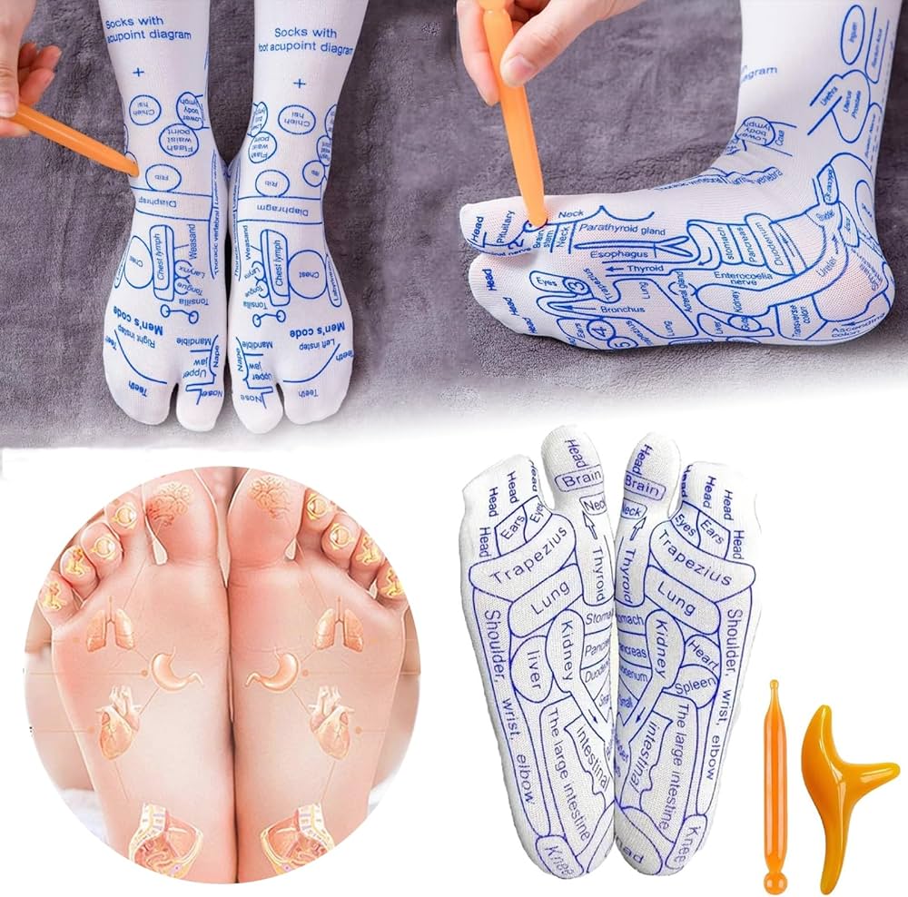 Original Acupressure Reflexology Socks! (Doctor Recommended ✅)